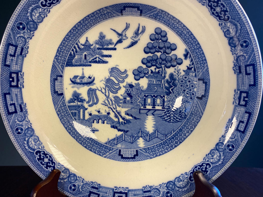 1920s Wedgwood Willow Pattern Bowl