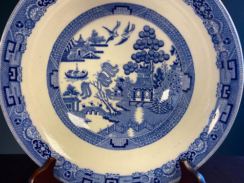 1920s Wedgwood Willow Pattern Bowl