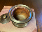 Vintage Turned Wood Tobacco Pot