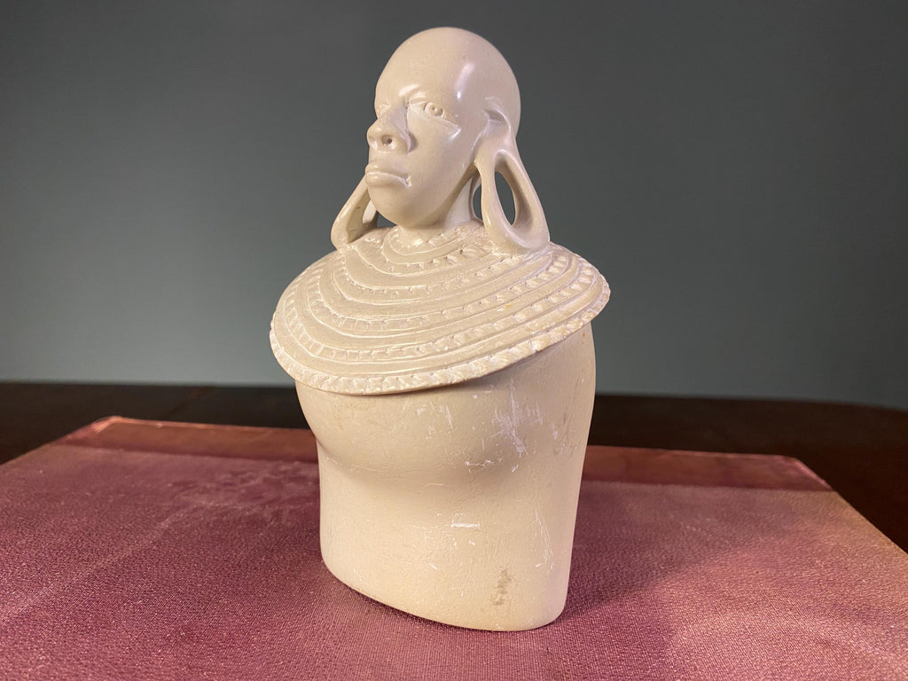 East African Stone Bust