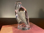 Val Saint Lambert Crystal Bird Sculpture