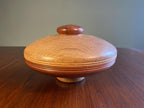 Mid-Century Turned Wood Serving Dish