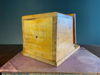 Vintage French Folk Art Salt Box