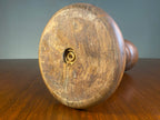 Carved Wooden Spiral Pillar Candle Holder — product photograph 7