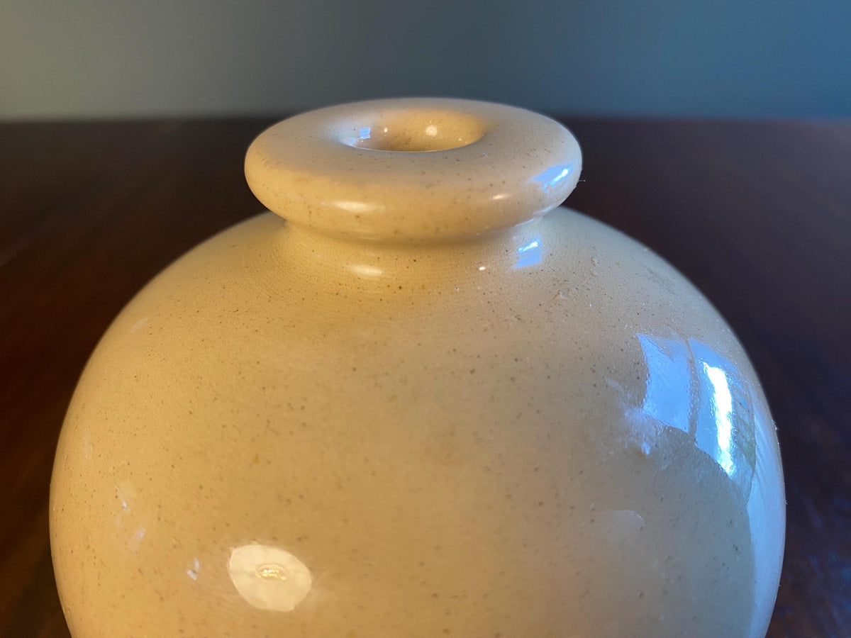 19th-Century Stoneware Mercury Bottle