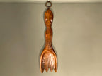 Mid-Century Polynesian-Style Wall Fork