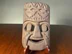 Vintage Peruvian Carved Wooden Mask – 24cm