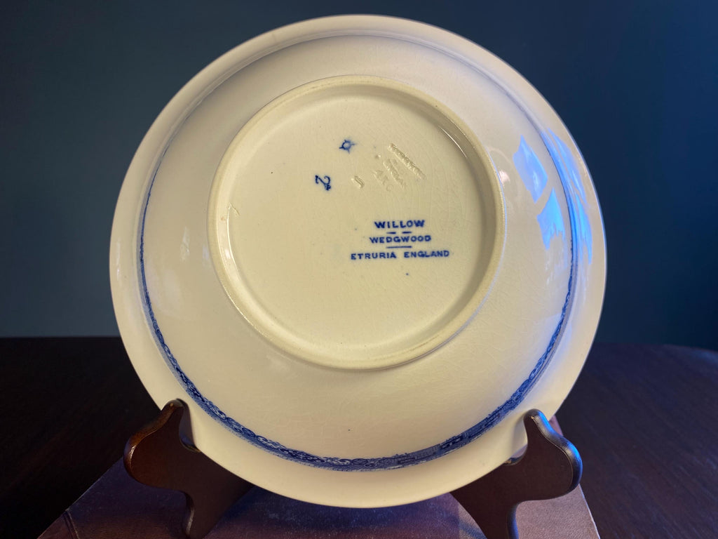1920s Wedgwood Willow Pattern Bowl
