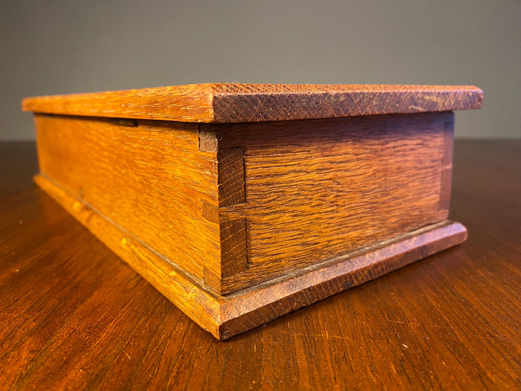Vintage Indian Carved Softwood Box