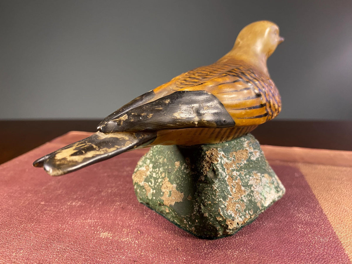 Mid-Century Soapstone Quail