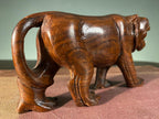 Vintage Carved Wooden Tiger