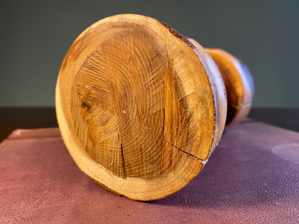 Mid-Century Turned Wood Mushroom