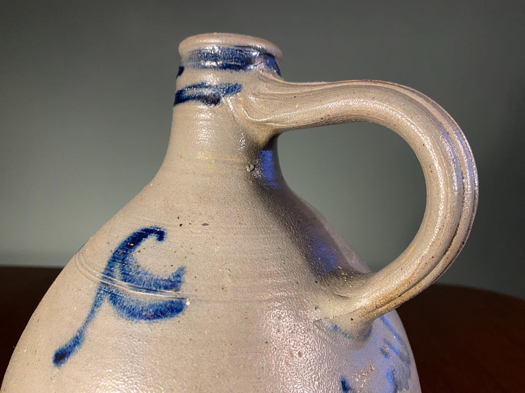 19th-Century French Stoneware Jar