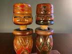 Pair of Vintage Japanese Ainu Nipopo Dolls