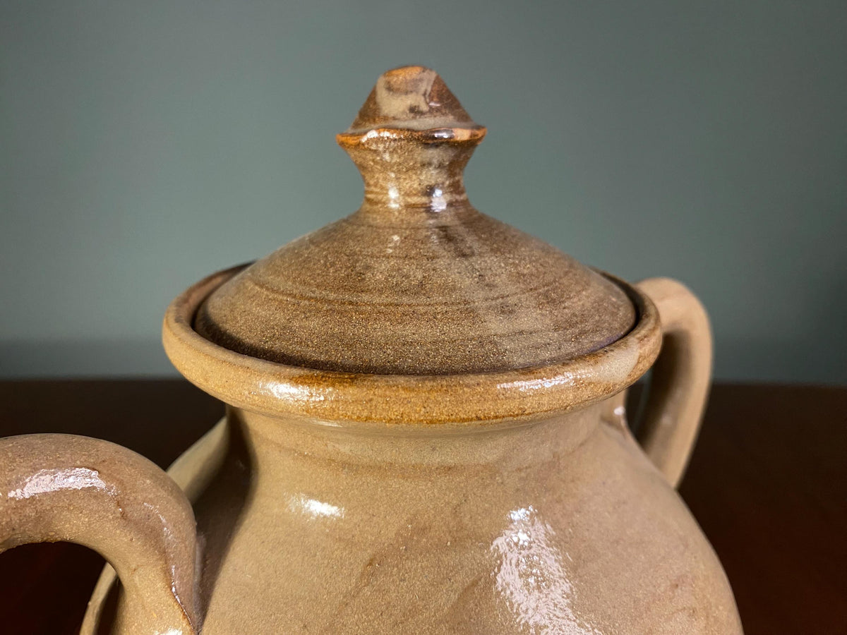 19th-Century French Stoneware Vinegar Jar