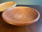 Mid-Century Turned Wood Serving Dish