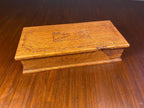 Vintage Indian Carved Softwood Box