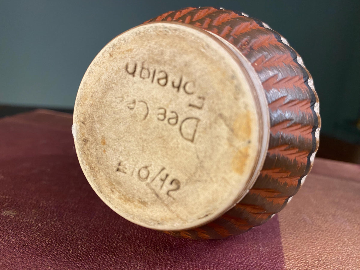 Mid-Century West German Sgraffito Vase