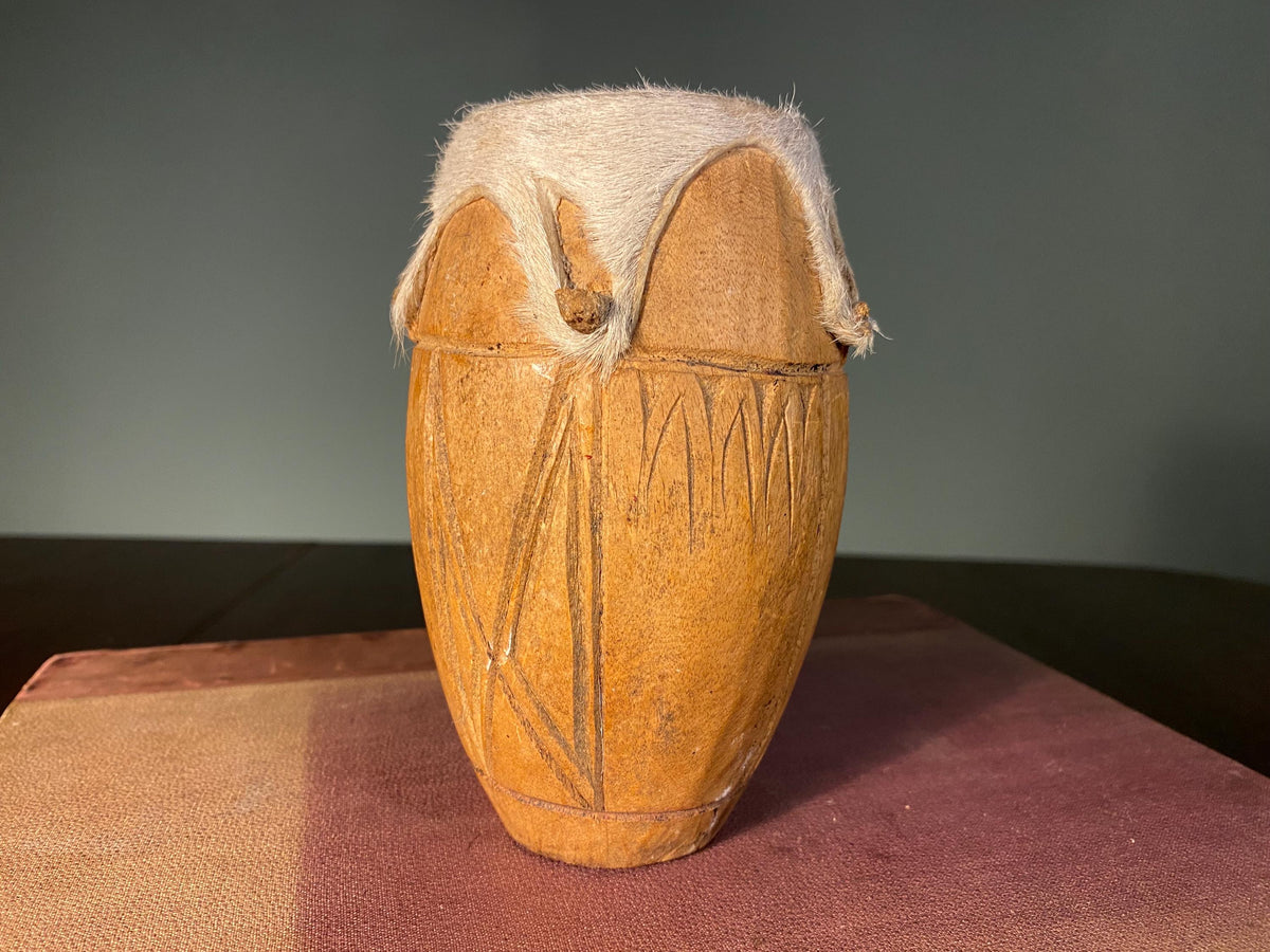 Vintage Ghanaian Kpanlogo Drum