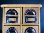 Vintage Six-Drawer Apothecary Chest