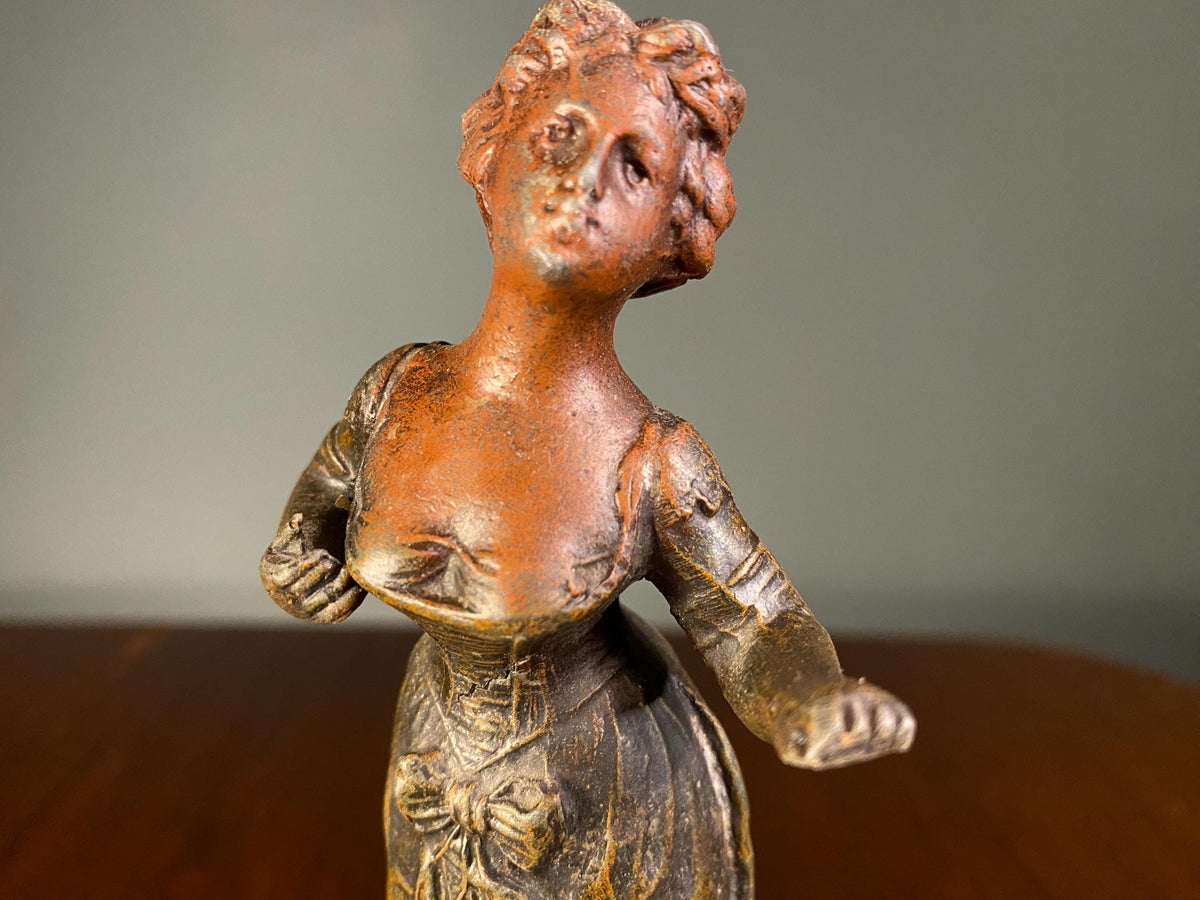 Pair of French Belle Époque Spelter Figures