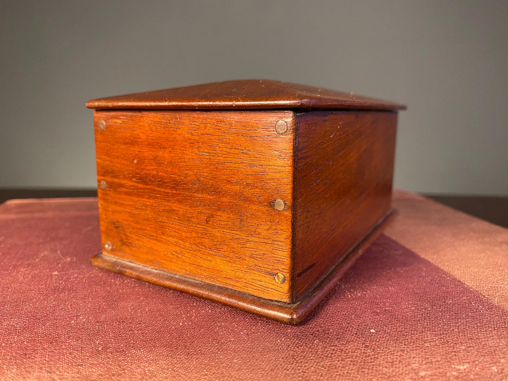 Vintage Wooden Money Box