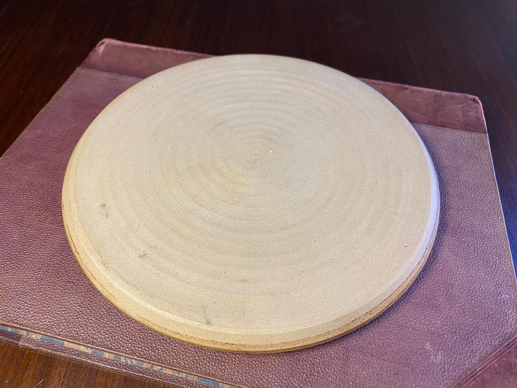 Studio Pottery Cheese Cloche with Glass Knob