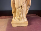 Madonna and Child Figure in Warm Cream Finish