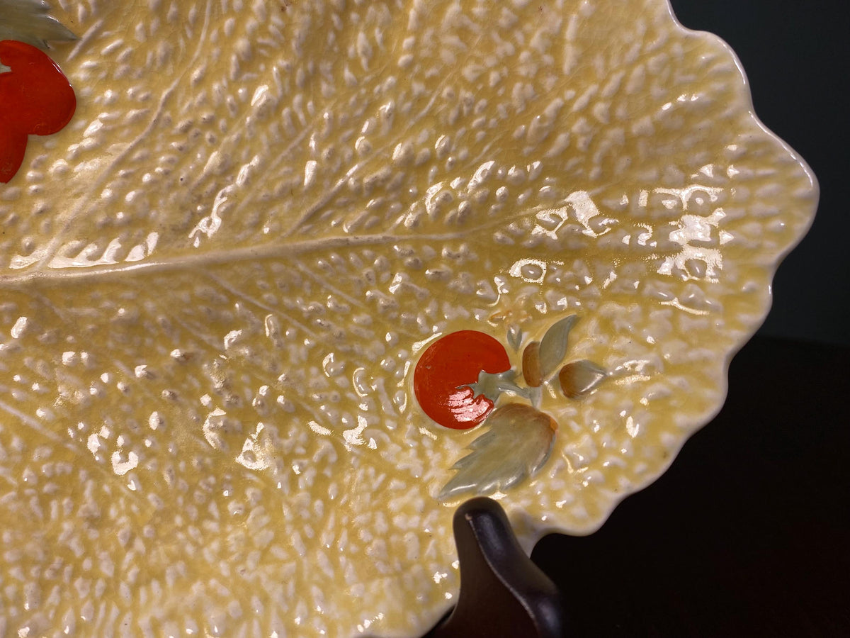 Crown Devon ‘Apple’ Leaf Platter