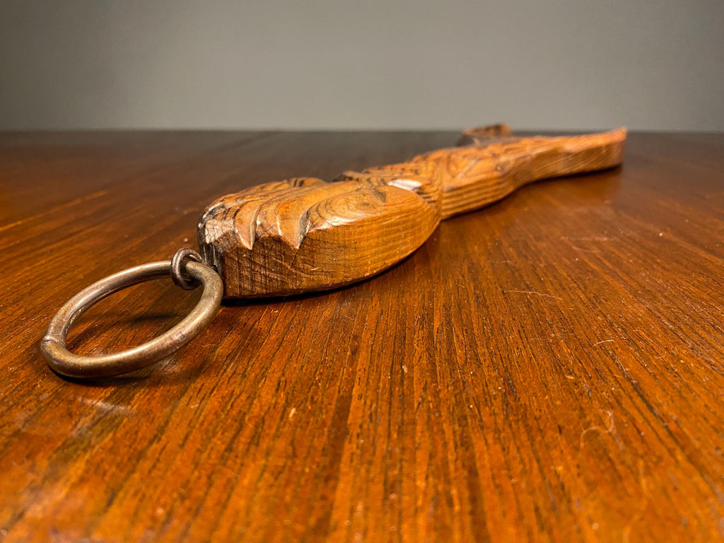 Mid-Century Polynesian-Style Wall Fork