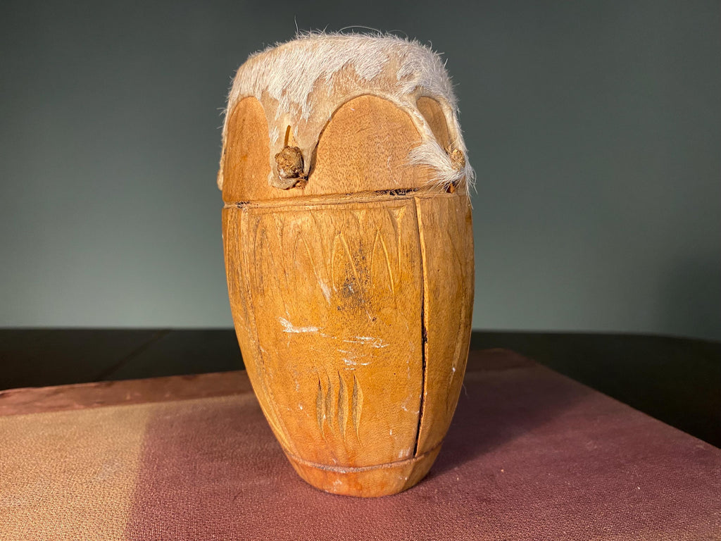 Vintage Ghanaian Kpanlogo Drum