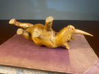 Carved Wooden Rhinoceros Figure — product photograph 6