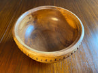 Vintage Turned Walnut Bowl