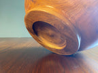 Vintage Turned Walnut Bowl