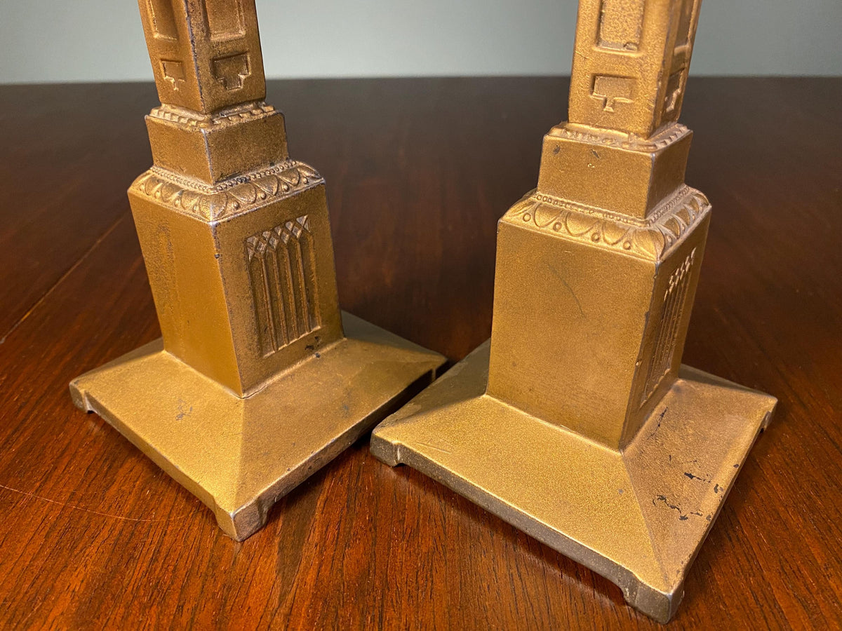 Pair of French Art Deco Candelabra