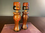 Pair of Vintage Japanese Ainu Nipopo Dolls