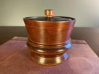 Vintage Turned Wood Tobacco Pot
