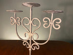 Vintage Wrought Iron Candelabra