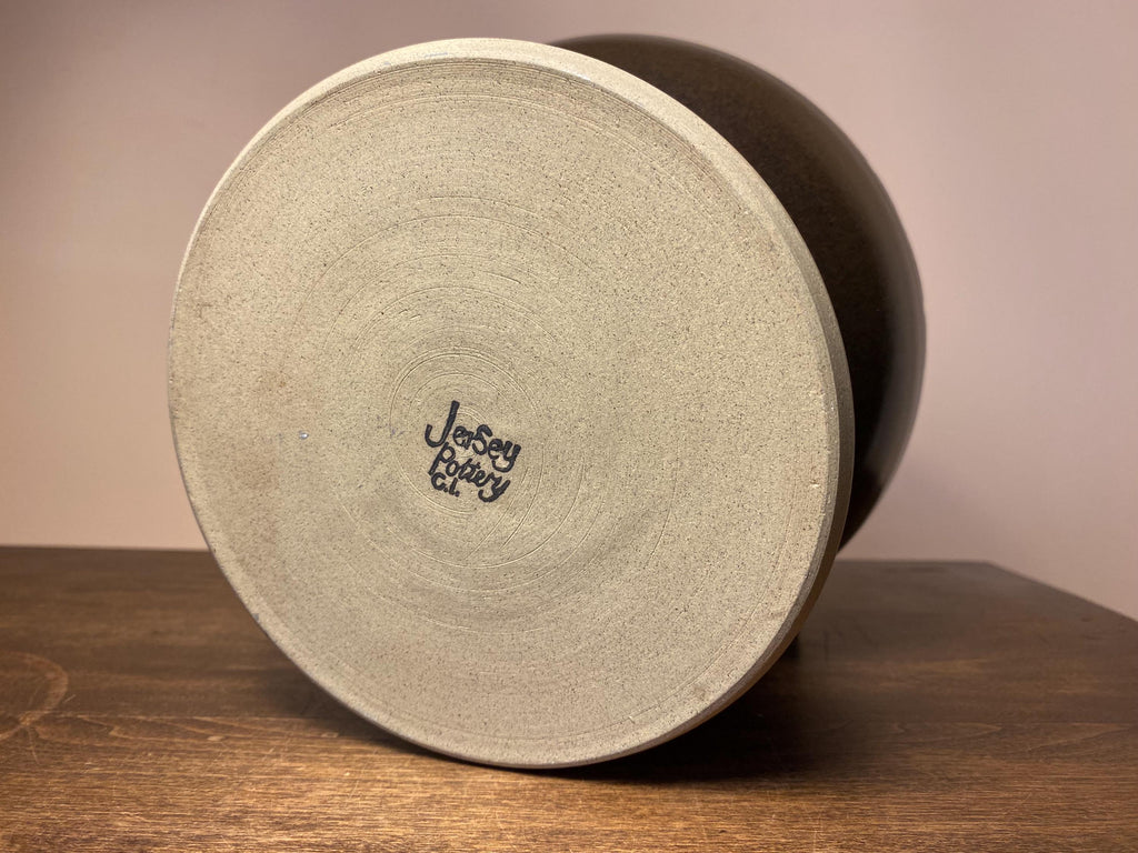 Vintage Jersey Pottery Footed Bowl