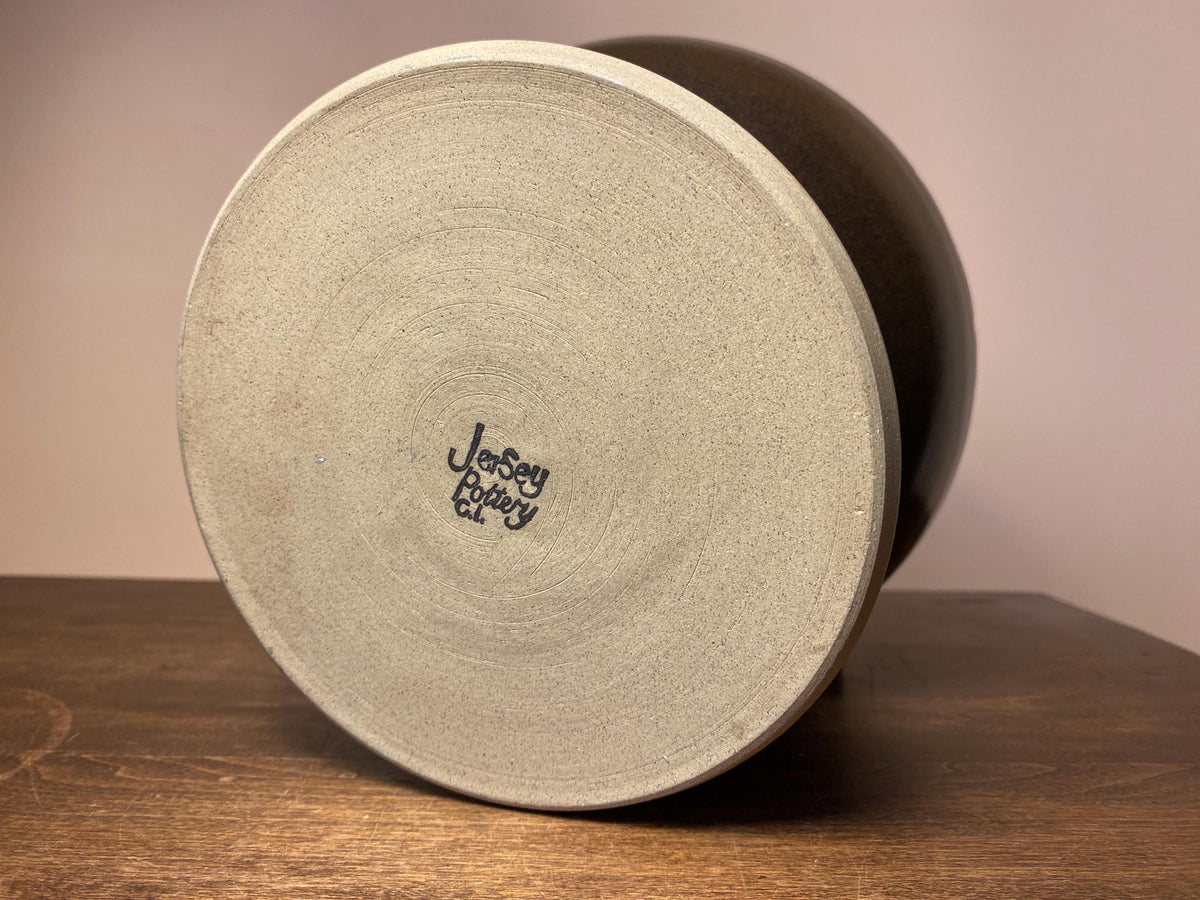 Vintage Jersey Pottery Footed Bowl