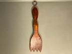Mid-Century Polynesian-Style Wall Fork