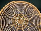 Vintage African Woven Wall Basket
