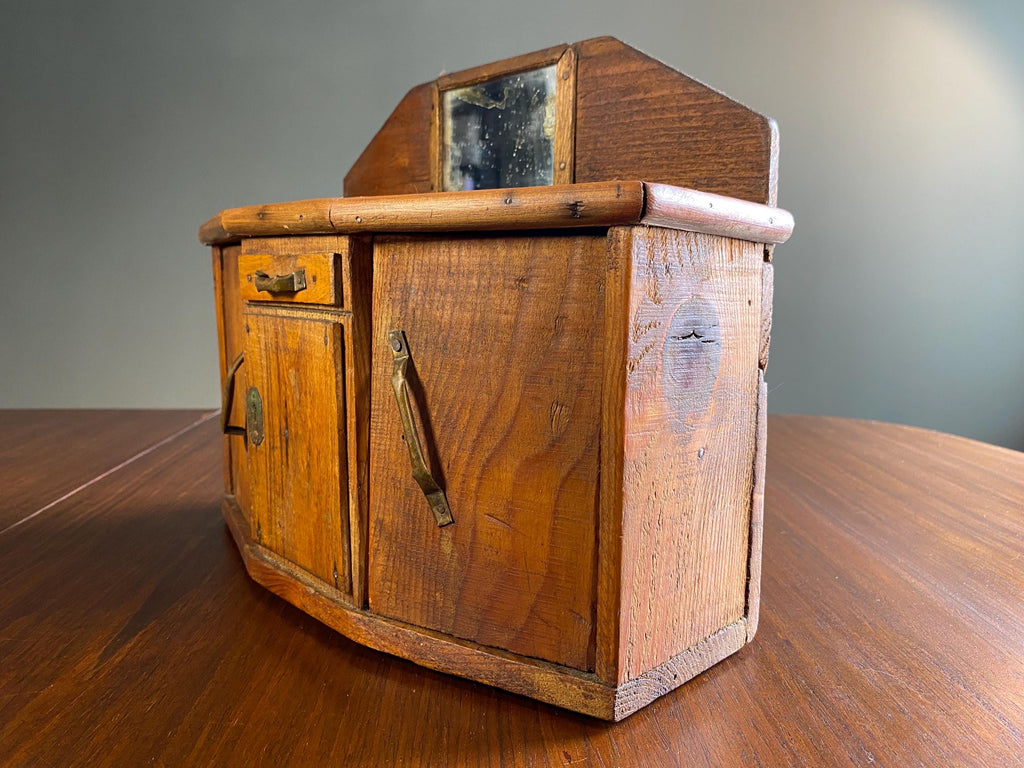 Vintage Art Deco Miniature Drinks Cabinet