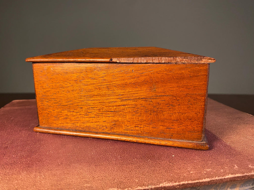 Vintage Wooden Money Box