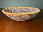 Vintage African Woven Wall Basket