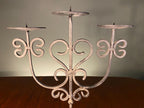 Vintage Wrought Iron Candelabra