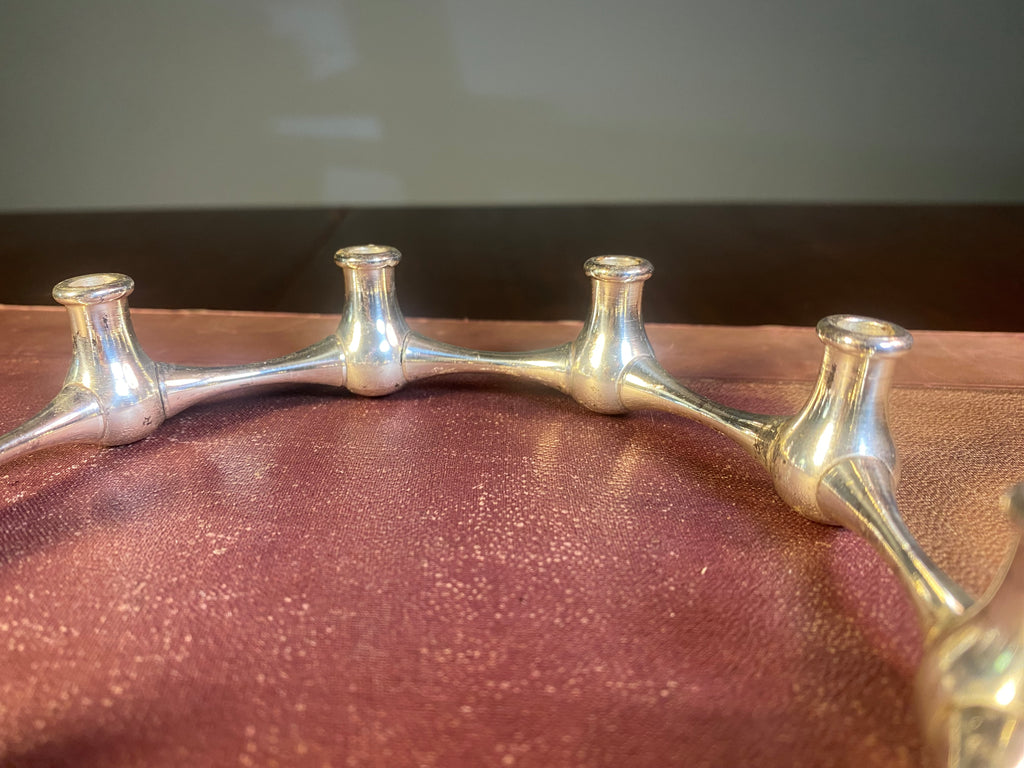 Nine-Light Metal Candle Ring, Attributed to Jens H. Quistgaard — product photograph 4