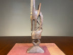 Carved Wooden Antelope Sculpture in the Chi Wara Style — product photograph 3