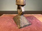 Carved Wooden Antelope Sculpture in the Chi Wara Style — product photograph 10