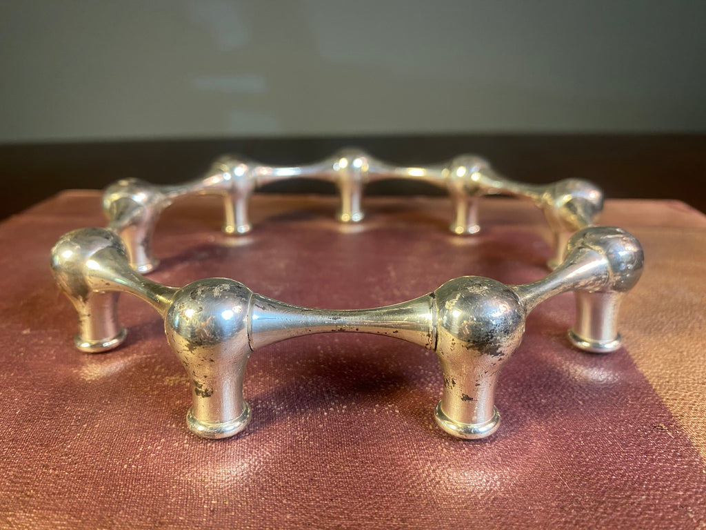 Nine-Light Metal Candle Ring, Attributed to Jens H. Quistgaard — product photograph 6